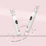 360° LED-valgustusega küünepuurimasin LCD-ekraaniga, 10 kiirust taaslaetava küünepuuriga